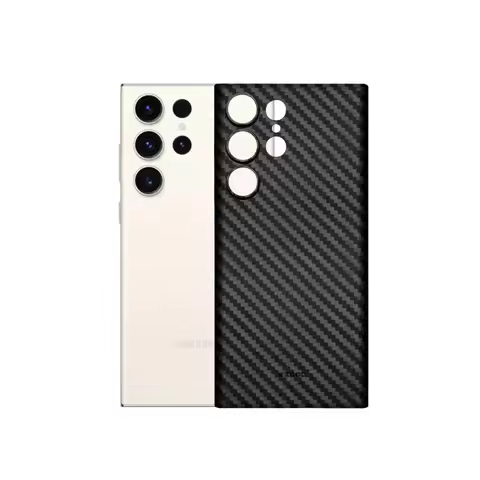 KZDOO Air Carbon Ultra Slim Phone Case Carbon Pattern 0.4mm Thickness Paper Thin Back Cover for Sams
