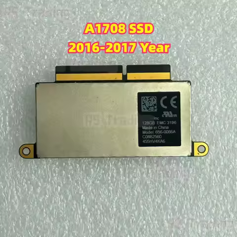 Original Laptop A1708 SSD 128GB 256GB For MacBook Pro Retina 13.3" PCI-E SSD 2016-2017 Year