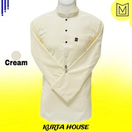💥KURTA LELAKI (S-3xL) PREMIUM cotton LENGAN PANJANG BERKOLAR 💥