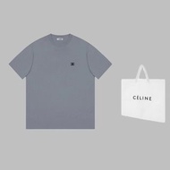 Celine T-shirts 賽琳凱旋門小標刺繡休閒短袖T恤