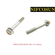 HEX FLANGE BOLT (M6 x 1.0 x 45mm)
