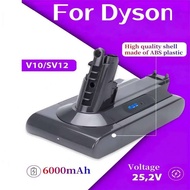 High Capacity Battery For Dyson V6/V7/V8/V10, Sv07 Sv09 Sv12, Absolute/Fluffy/Animal Pro Cordless V
