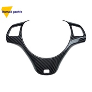 LHD Carbon Fiber Car Steering Wheel Trim for - 3 Series E90 E92 E93 2005-2012 Car Steering Wheel Dec