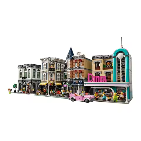 LEGO Creator 3 in 1 Nostalgic Dining Room Plastic Building Blocks 2001 5000pcs 10260