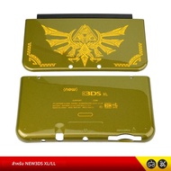 สีฟ้าสีเขียวสีม่วง 9 สีสําหรับ 3DS XL/LL ด้านบนและด้านล่างกรณีเปลือกหอยเปลี่ยน Faceplate สําหรับ 3DS