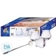 Bộ 12 Ống Giác Hơi Thuỷ Tinh Tặng Kèm Cây Mồi Lửa / Cốc Giác Hơi Thuỷ Tinh CD009 Made In Vietnam