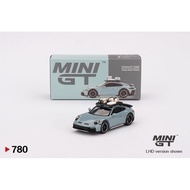 MINI GT Porsche 911 DakarShade Green Metallic
