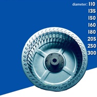 ☇✷▨ centrifugal fan blower wheel centrifugal blower fan impeller replacements fan wheel impeller kitchen accessories dia90-300mm