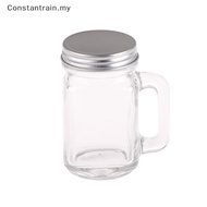 CON 1Pc 40ml Mini Jam Honey Jar Portable Leakproof Coffee Milk Juice Bottle With Lid Home Party Bar 