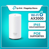 TP-Link Deco X50-Outdoor AX3000 Outdoor / Indoor Whole Home WiFi 6 Mesh IP65 Weatherproof Support Po