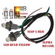 RS150R RS RS150 DASH W110 FUTURE ALPHA CX POSITION SIGNAL LIGHT SOCKET SIGNAL BULB MENTOL LAMPU DEPA