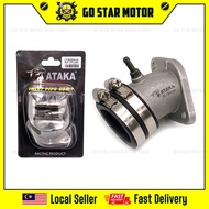 YAMAHA LC135 LC 135 INTAKE PIPE 32MM 34MM 34MM 36MM 32/34 34/36 MODIFY SUPER HEAD INLER PIPE COMP RA
