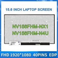 15.6" 120Hz FHD 1920x1080 NV156FHM-NX1 NV156FHM-N4U IPS Laptop LCD Screen Matrix For ASUS FX505 FX53
