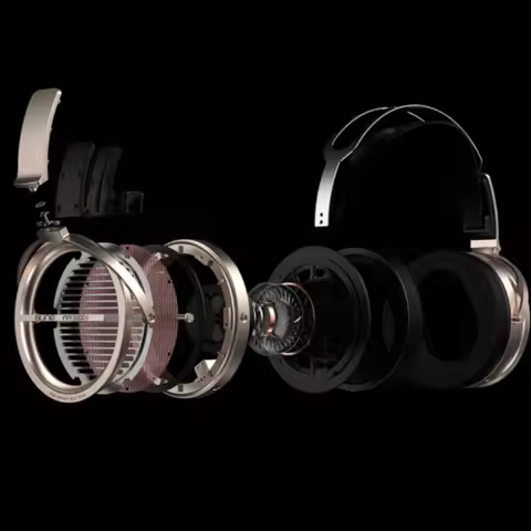 Aune AR5000 MK2 Glass Headphones Headworn HiFi Fever Stereo Esports Monitor Dynamic Music Monitor Au