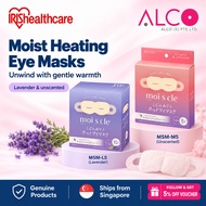 IRIS OHYAMA Moiscle Moist Heating Eye Mask 5 Sheets | Unscented / Lavender