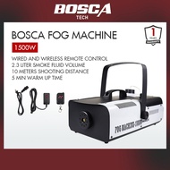 BOSCA FOG MACHINE 1500W Smoke Machine Stage Smoke Fog Effect Machine Generator without LED