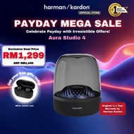 Harman Kardon Aura Studio 4 Wireless Bluetooth Speaker 360 Room-filling Speaker