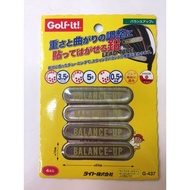 Green Pine GOLF LITE Weighted Lead Sheet (4pcs) $