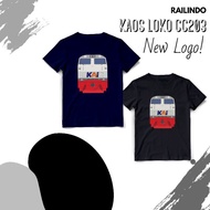 Railindo - Adult Train Locomotive T-Shirt CC 203