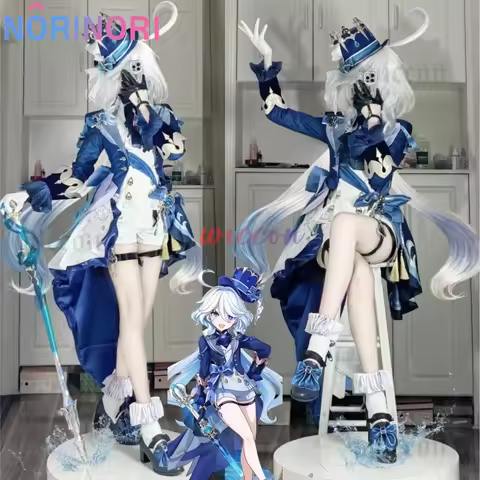 Fontaine Furina Focalors Cosplay Costume Genshin Impact Furina Costume Impact Furina Cosplay Costume