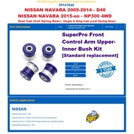 SUPERPRO BUSH NISSAN NAVARA D40 / NAVARA NP300 FRONT UPPER ARM BUSH SPF4784K