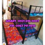 COD beds double deck TUBING 30X30X75 WITH PULL OUT WITH ORDINARY FOAM(CASH ON DELIVERY)404