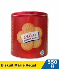 Biskuit Marie Regal Kaleng 550gr/Regal Marie Biscuits Kaleng 550/Regal Marie Biskuit Kaleng 550gr