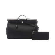 【二手】愛馬仕 HERMES 波士頓包 Herbag Zip 50 Letourne Cabin 2WAY 黑色 其他 Herbag Zip 50 Letourne Cabin 黑色