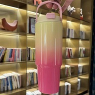 Botol Termos Stainless Steel 304 900ml Tumbler Dengan Tutup Tertutup Kepala Minum Dengan Pegangan Ya