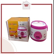 Rice Cooker Advance 1,2L G-15A / Penanak Nasi Mini / Magic Com / Magic Jar 3in1 Kapasitas 1.2 Liter