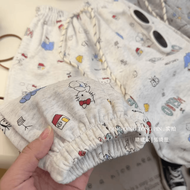 HYS kids long pants girls kids pants 女童长裤 Hello Kitty Pants Childrens Fashion Baby Cartoon Graffiti