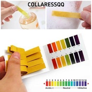 COLLARESSQQ 80 Strips/pack Professional PH Test Strips, Indicator Paper with Control Card Litmus Tes