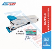 STAPLER SEDANG JOYKO [HD-10] + ISI STAPLES / STAPLES / CEKREKAN / PENGOKOT / HEKTER