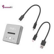 10Gbps M2  NVMe to USB 3.1 Docking SSD Adapter  NVMe Dual Protocol for 2230 2242 2280 22110 M2 SSD E