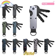 JUNE1 Key  Holder, Minimalist with Screwdriver Key Organizer, Smart Holds 2-6 Keys Metal Keys Bag fo