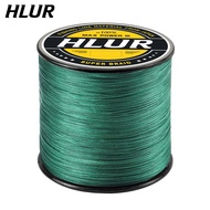 HLUR PE Fishing Line 300m 500m 1,000m Fishing Line 8 Braided Fishing Line Wear-Resistant Smooth Brai