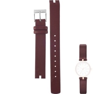 Skagen บทกวีสายนาฬิกาหนังแท้บางพร้อมหัวเข็มขัดเว้าอินเทอร์เฟซ Pearlescent GLOSS ฤดูใบไม้ผลิฤดูร้อน 2