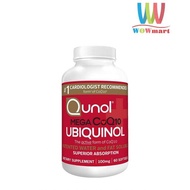 Qunol Mega Coq10 Ubiquinol pills 100mg - 120 pills