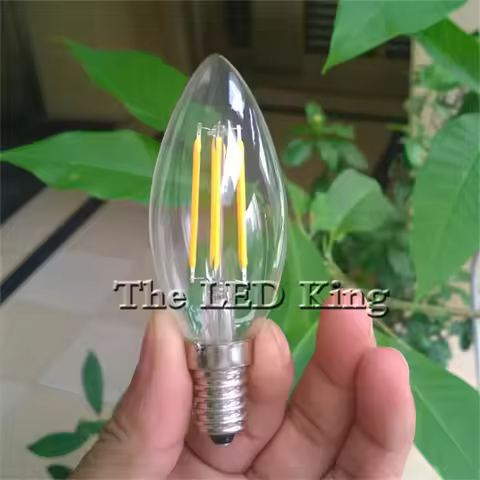 10PCS Dimmable Retro E14 LED Filament Bulb Light Bombilla LED E27 220V-240V /6w/18w/12w C35 C35L E27