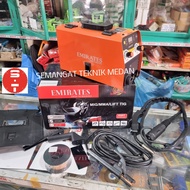 MESIN TRAFO LAS MIG MIGi TANPA GAS CO2 120 A 120A KAWAT SET EMIRATES