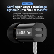 FAAEAL KZ ED9 Pro Earphone Large Soundstage Dynamic Driver InEar Monitor Music Headset FourLayer Voi