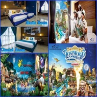 2D1N Lost World Of Tambun Hotel (FAMILY PACKAGE) + Breakfast + Lost World Hot Springs Night Park Admission Ticket (For 4 Pax)