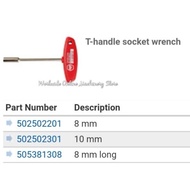 Husqvarna Tools T Handle Socket Wrench 8mm 10mm 502502201 502502301