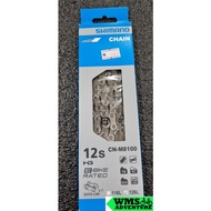 Shimano Deore XT M8100 12 Speed Chain Quick Link Included  - Individual Packaging CN-M8100