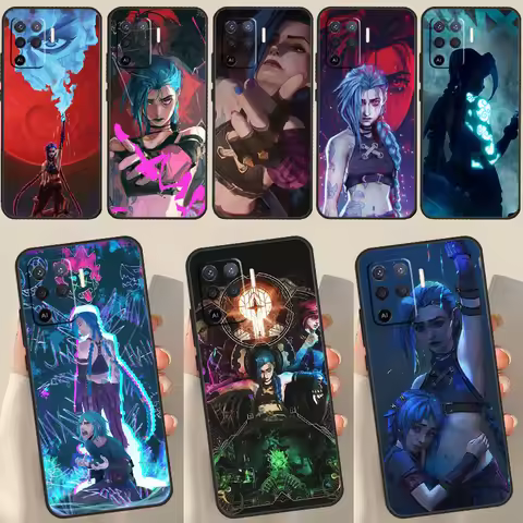 Arcane Case For OPPO A74 A94 A54 A1K A15 A16 A52 A72 A83 A91 A93 A53S A5 A9 A31 A53 2020 Cover