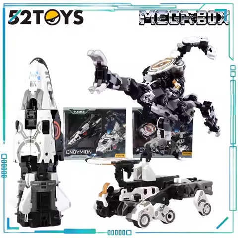 52TOYS Genuine MEGABOX Series All Rounder Team AMTS MB-24 Hunter and MB-25 Shepherd Plastic Mecha Pr