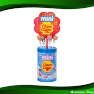 มินิ ครีมมี่ อมยิ้มรวมรส จูปาจุ๊ปส์ 6 กรัม x 50 ไม้ Mini Creamy Assorted Flavored Lollipops Chupa Chups ลูกกวาด แคนดี้ อมยิ้ม ทอฟฟี่ ขนมหวาน หมากฝรั่ง toffy