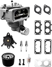 Carburetor Fit for John Deere Z445 Zero Turn Mower Kawasaki FH721V 25HP Engine, Carb Filter Fuel Pum