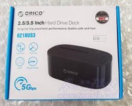 《奉心科技》ORICO 3.5/2.5吋共用外接硬碟座 USB3.0立式硬碟外接盒  6218US3 可自取