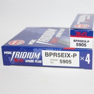 NGK Iridium Platinum Spark Plug BPR5EIX-P Suitable for Lawn Mower 168 Generator AX100 F5TC BPR5ES